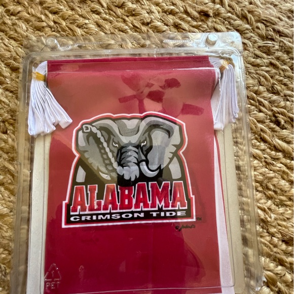 ALABAMA CRIMSON TIDE authentic Game Day Outfitters Premium 12’ Party flag banner - Picture 2 of 2